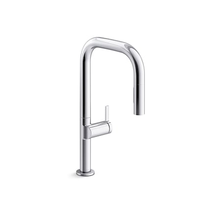 Kohler Components Touchless pull-down kitchen sink faucet with two-function sprayhead 28271-RT2-CP