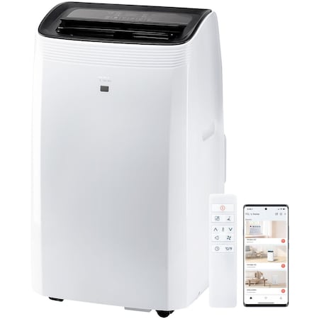 Tcl 10,000 BTU 14,000 BTU ASHRAE Smart Portable Air Conditioner with Heat H10PH36W
