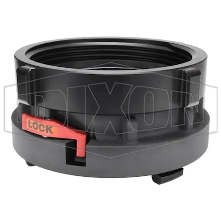 Dixon Rocker Lug Female Adapter with Buna-N Gasket, 6 in, Storz x Rigid Female NST NH, 70DegF FSA6060F