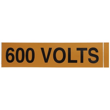 Nsi Voltage Markers 600 Volts VM-A-15