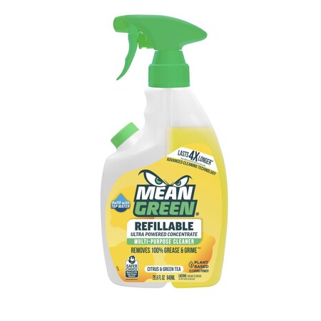 Mean Green Green Tea Citrus Scent Multi-Purpose Cleaner Liquid Spray 28.6 oz 394171