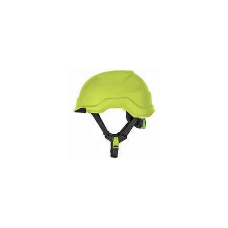 Radix Non-Vented Safety Helmet, Hi-Viz Yellow HRX-22HVE2