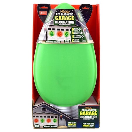 Magic Seasons LED Magnetic Bulb 15 in. Garage Decoration 768328