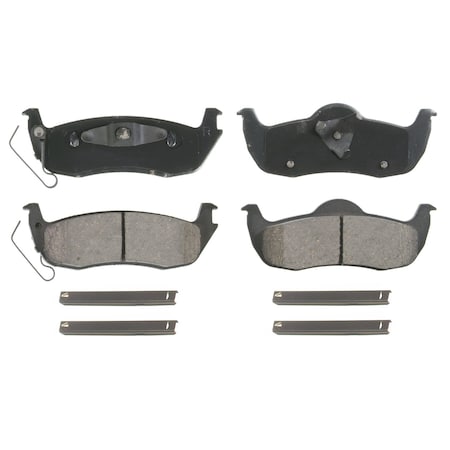 Wagner Brake QuickStop Rear Disc Brake Pad Set Ceramic,  ZD1087