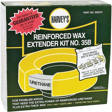Harvey Wax Ring Toilet Extender Kit 004375