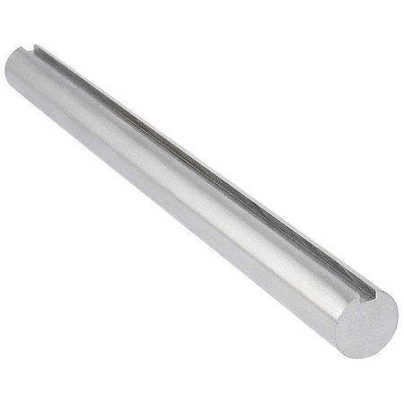 Zoro Select Keyed Shaft, 3/8"x3/16", SS KRS1.4375-24-I-304