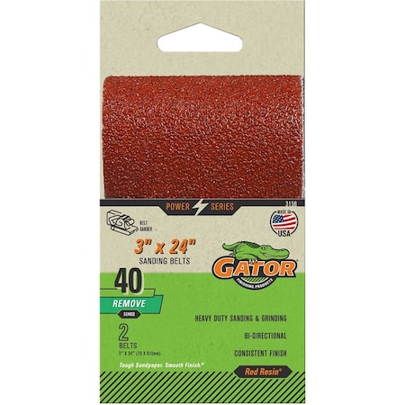Ali GATOR 3X24 AO BELT 40, 5PK 3158