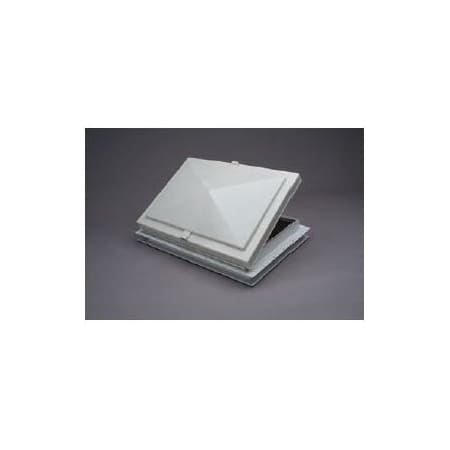 Hengs Ind Manual Opening 17 x 24 With Metal Frame With Aluminum Screen White Lid Plastic Lid 48621-C2