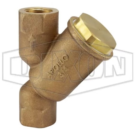 Dixon Y-Line Strainer, 3/4 in Nominal, 3-13/16 in OAL, FNPT Connection, Domestic 59-004