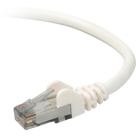 Belkin 50 Cat6 Snagless High Performance Utp Patch Cable, White A3L980-50-WHT-S