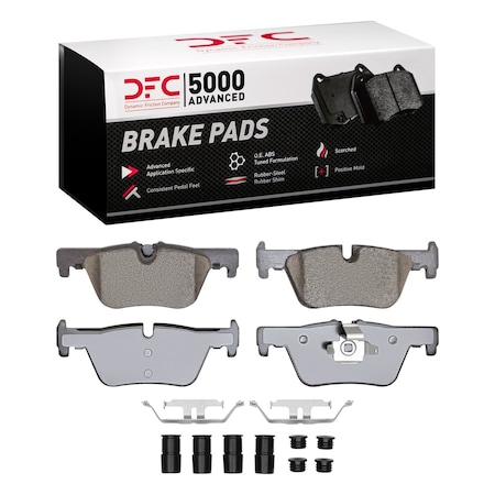Dfc 5000 Advanced Disc Brake Pad Set, 1551-1613-01