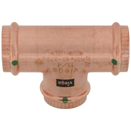 Viega ProPress tee P1 1.25 P2 1.25 P3 1.25 copper 77442