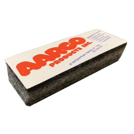 Aarco 1 1/2" x 4" x 1"  Felt Eraser E2