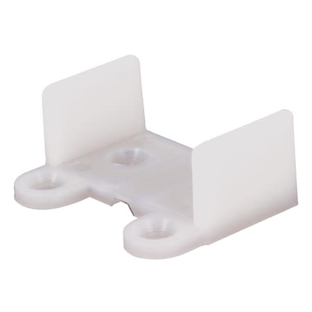 Prime-Line Prime-Line 1-5/16 in. L White Plastic Sliding Door Guide 1 pc N 6565