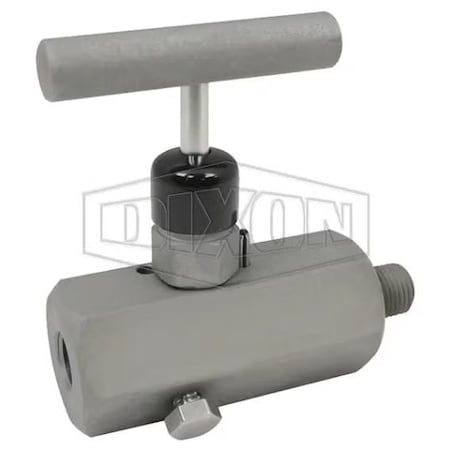 Dixon 1/4 in STEEL BLOCK, BLEED NEEDLE VALVE MFC602