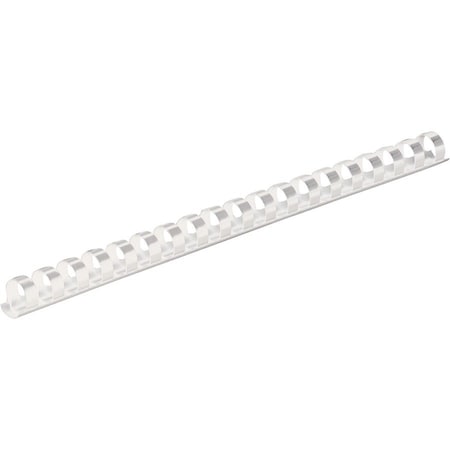 Fellowes BINDING COMBS PLASTIC - WHITE 1/2IN 100P 52372