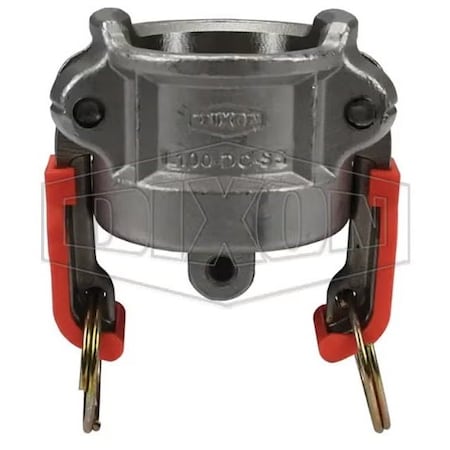 Dixon Type DC Vent-Lock Cam and Groove Dust Cap, 1 in Nominal, 316 SSss Steel L100-DC-SS