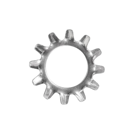 Auveco Interior/Exterior Combination Lock Washer 7/16in Zinc, 50PK 17023