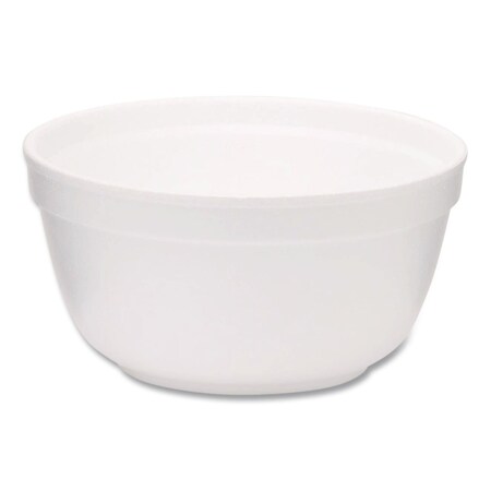 Wincup Foam Bowls, Squat Style, 12 oz, White, 1000PK 221992