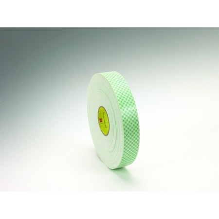 3M Double-Sided Foam Tape, 1/2 in W, 36 yd L, 1/16 in, Polyurethane Foam, Double-Sided 4016