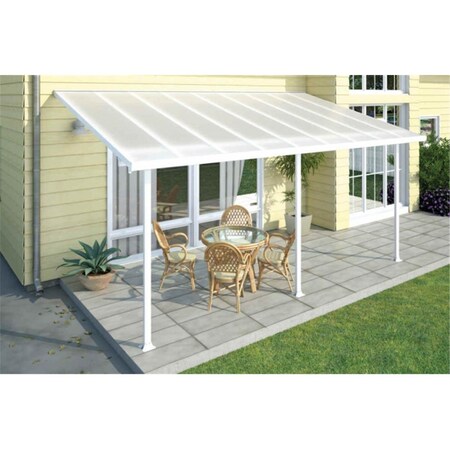 Palram CanopiaFeria Patio Cover - 10 ft. x 20 ft. - White HG9320