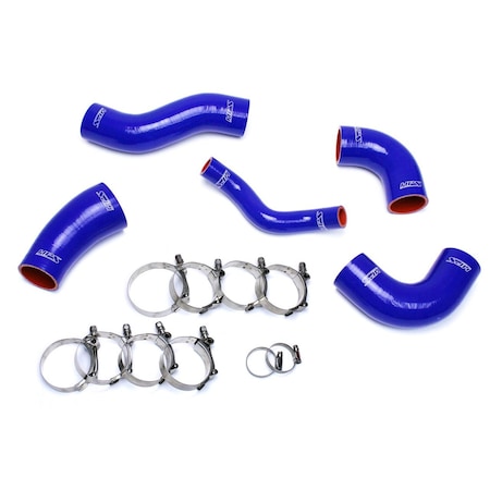Hps Performance High Temp Reinforced Silicone Intercooler Hose Boots Kit, Blue,  57-1420-BLUE
