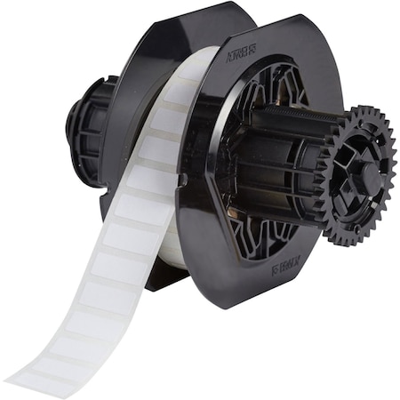 Brady Solvent and Chemical Resistant Polyester Labels 0.375 in H x 0.9 in W 3000/RL B33-195-488