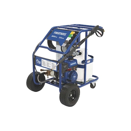 Powerhorse Hot Water Pressure Washer, 3,600 PSI, 2.6 GPM, Gas 115177