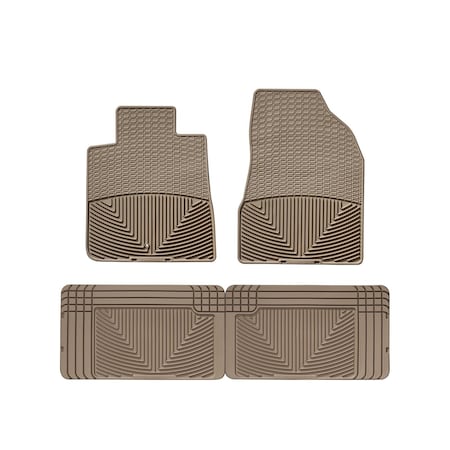 Weathertech Tan, Front and Rear All Weather Floor Mats W68TN-W25TN