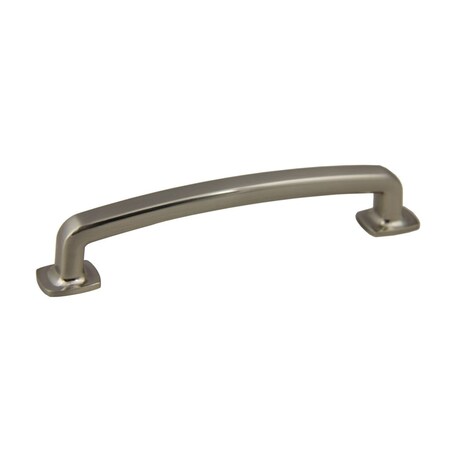 Pride Industrial 5-3/4in Vail Cabinet Pull with 5in Center to Center Satin Nickel Finish P86374SN