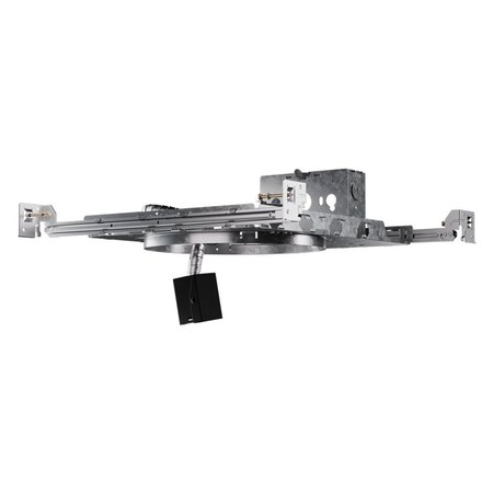 Elco Lighting Birch New Construction Plaster Frame with Emergency Battery Backup ELB8PF-EM5