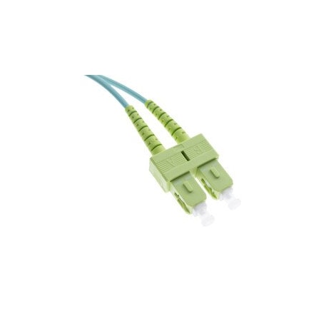 Cable Wholesale SC/UPC Epoxy Connector, Duplex, 3.0mm, Multimode OM5, Beige, 100 pieces 34SC-51230