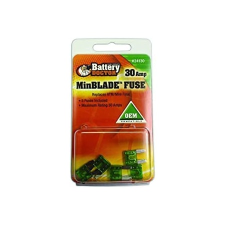 Battery Doctor Automotive Fuse, 3A, Not Rated 24101