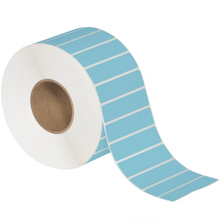 Tape Logic 4 x 1in Blue Thermal Transfer Labels THL136BE