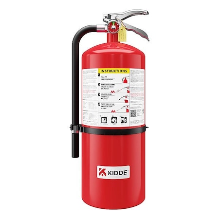 Kidde Fire Extinguisher, Steel, 20 lb Cap. 21033506
