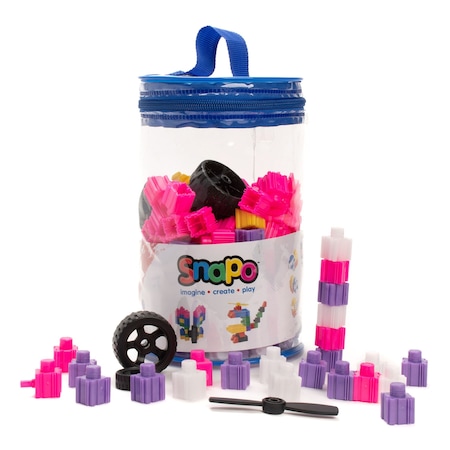 Snapo Building Blocks, Unicorn Creator Kit, 200-Piece Set SN16-200-U