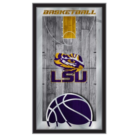 Holland Bar Stool Co Louisiana State 15" x 26" Basketball Mirror MBsktLaStUn