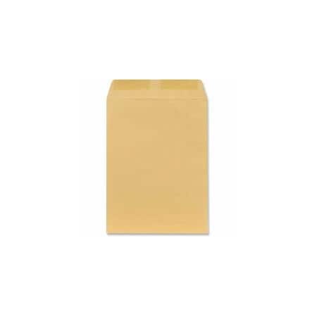 Universal Catalog Envelope, No 10 1/2, Square Flap, Gummed Closure, 9 x 12, Brown Kraft, 100PK UNV44102