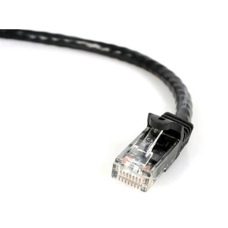 Ezgeneration Patch cable RJ-45 M-M 3 ft CAT 6 black EZ538166