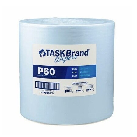 Hospeco P060 HDK MD Blue 12x12 JR 1100 RL 1 RL CS - Case of 1100 N-P060JPB