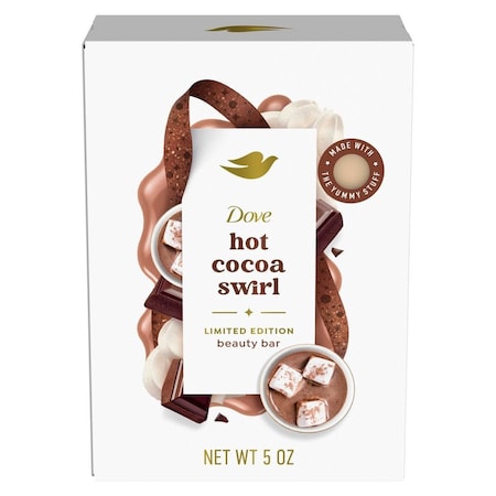 Dove Limited Edition Holiday Treats Hot Cocoa Swirl Beauty Bar Soap, 5 Ounce, 72PK 64387038