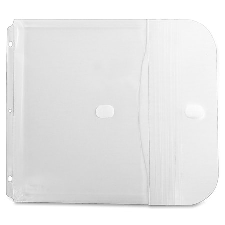C-Line Products Binder Pocket, Side Loading, Clear, 15PK 57537