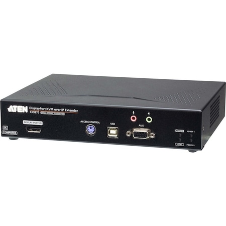 Aten 5K DisplayPort KVM over IP Transmitter with 10Gb network Fiber & Copper KX9970T
