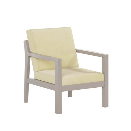 Polybird BREEZE DEEP SEAT CHAIR         SAND POLYBIRD P100-SN-CACA