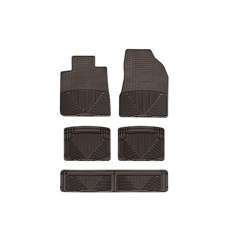 Weathertech Cocoa, Front, Rear, and Rear All Weather Floor Mats W68CO-W20CO-W60CO