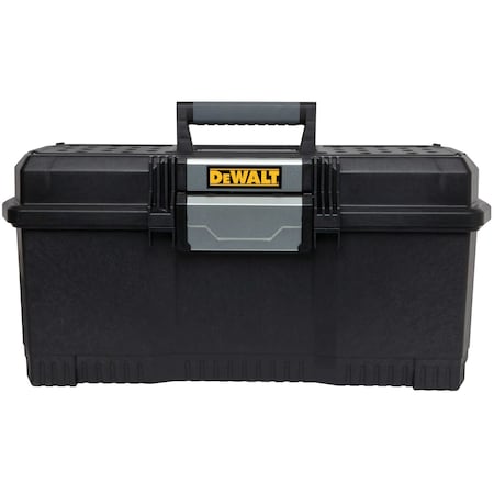 Dewalt DWST One Touch Tool Box, Plastic, Black, 24 in W x 11 in D x 11 in H DWST24082