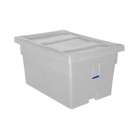 Myton Industries Bulk Ship Container, 24 cubic ft., 550lb. capacity, WHT MTX-1 WHITE