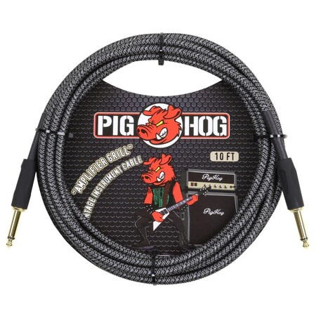 Kmc Music 10 ft. Amplifier Grille Instrument Cable PCH10AG-U