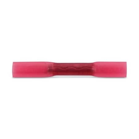 Abb HTSHK BUTT SPLICE 22-18 LEN 1.5 RED, 500PK RAAS22X