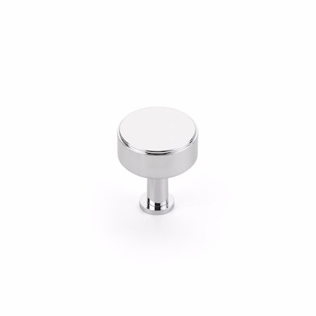 Schaub 1-1/4in Center to Center Pub House Cabinet Knob Polished Chrome Finish 5102-26